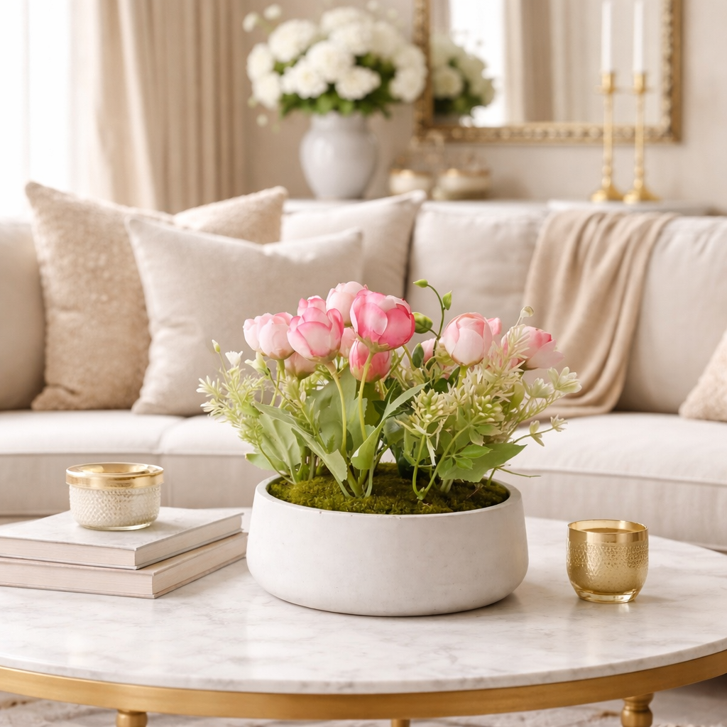 Colección Rosée: Tulipanes en Armonía Minimalista