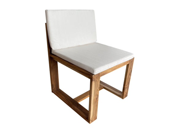 Silla Lemich Teca Natural | Diseño Sofisticado