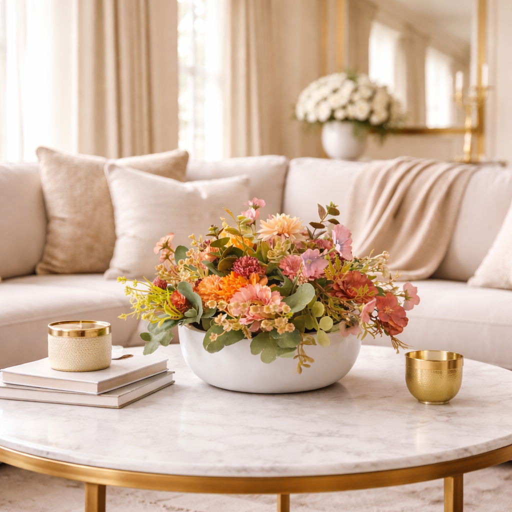 Éden | Centro de Mesa Floral Eterno