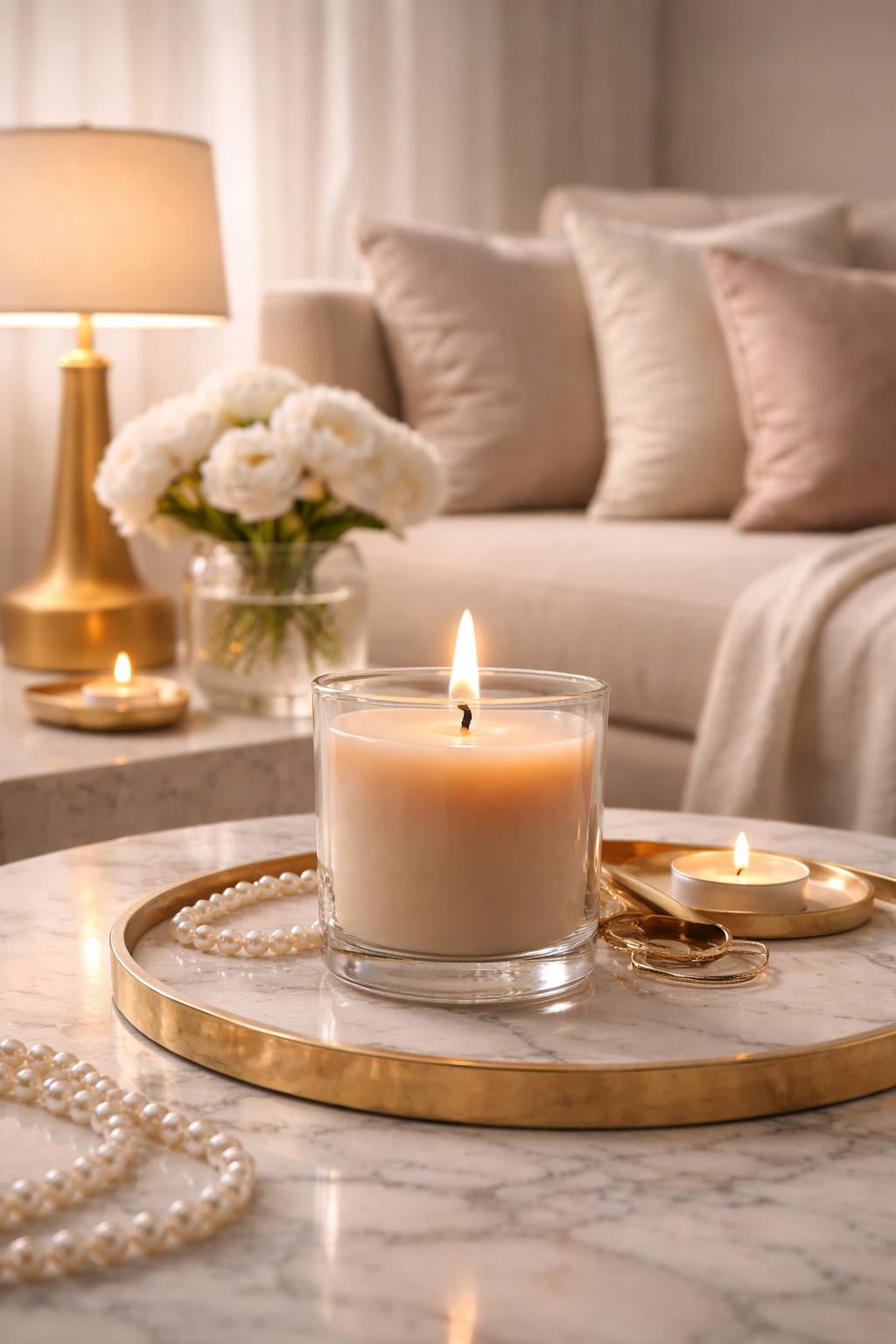 Colección Aura Divina: Vela de Lujo para la Armonía del Hogar