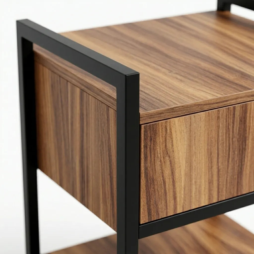 Buró Parota · Diseño Elegante · Nogal