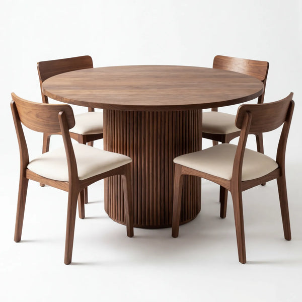 Comedor Altesse en Madera Sólida · Escultural