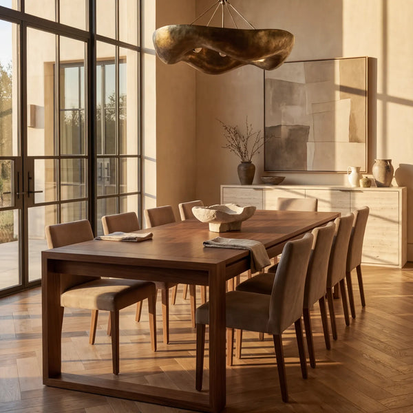 Mesa de Comedor Invara para 10 sillas en Madera Sólida · Monolítico - vista alternativa