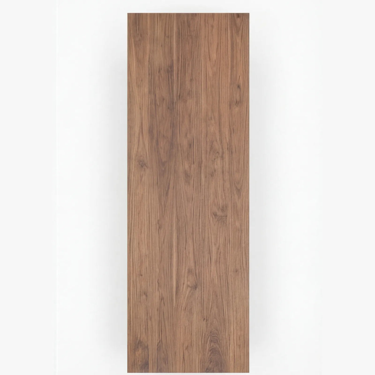 Mesa de Comedor Solstis para 12 sillas en Nogal con base de Rosa Morada Sólida · Silueta Arquitectónica