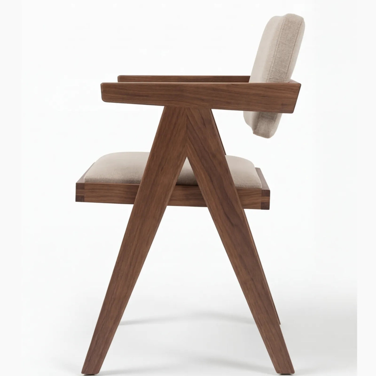 Conjunto de Comedor Quorum en Nogal y Madera Sólida · Diseño Arquitectónico