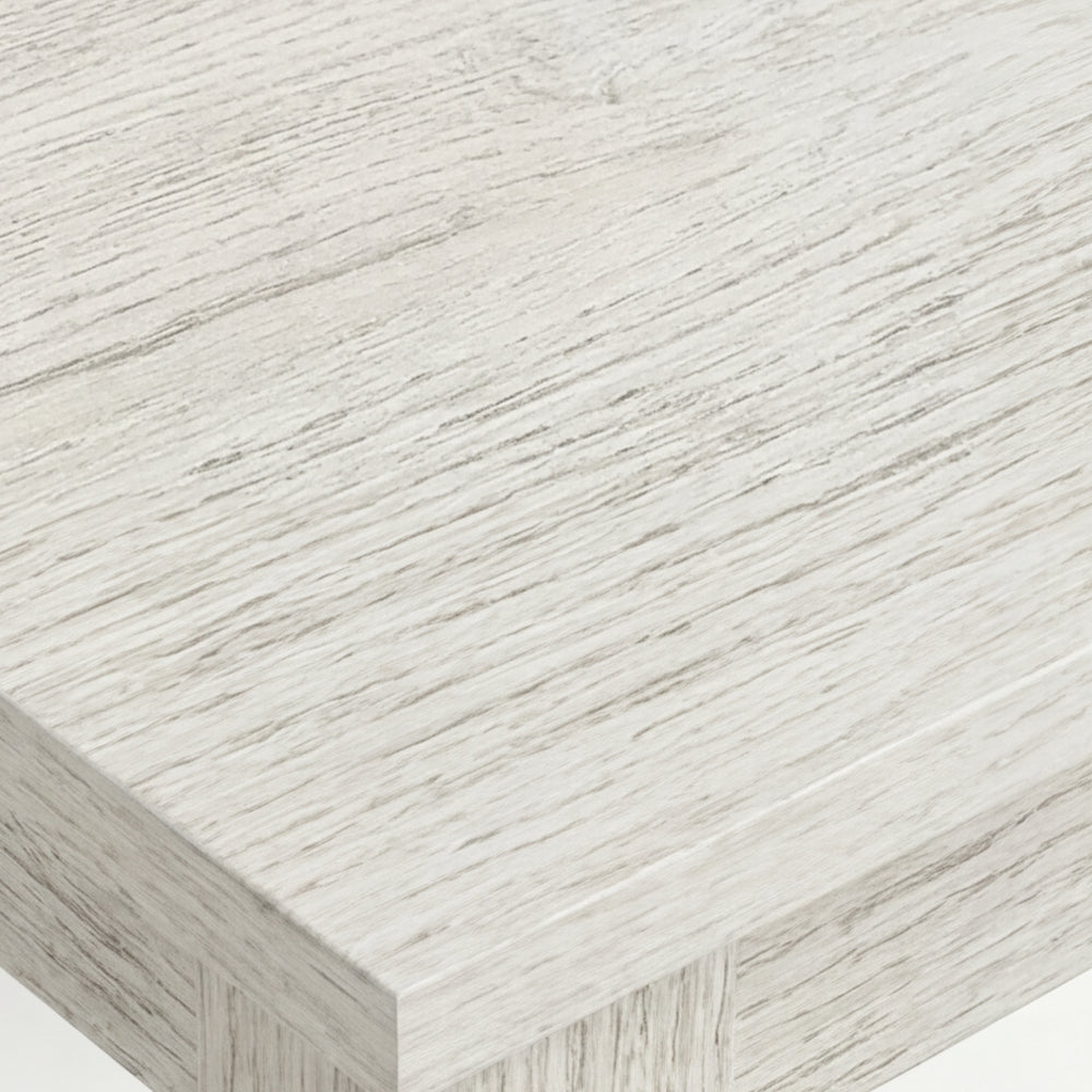 Mesa Lateral Escandinavo en Madera Natural · Escultural
