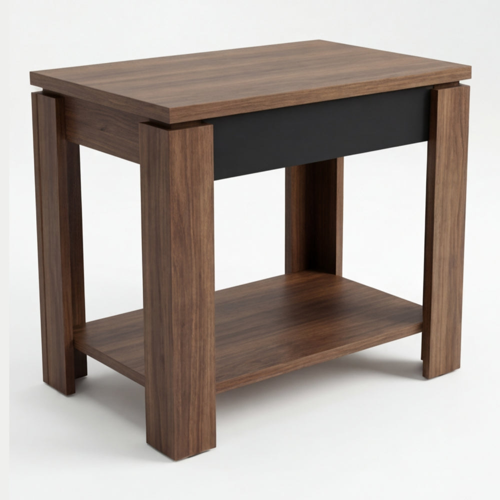 Mesa Lateral en Nogal Americano · Arquitectónico
