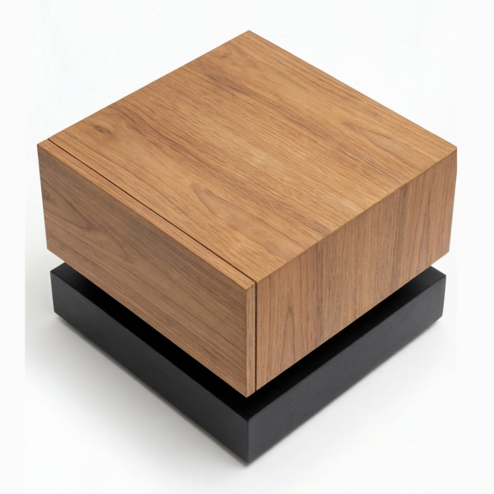 Buró Kube en Madera Natural · Arquitectónico