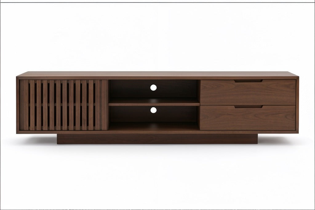 Mueble de TV Velin Nogal · Diseño Minimalista
