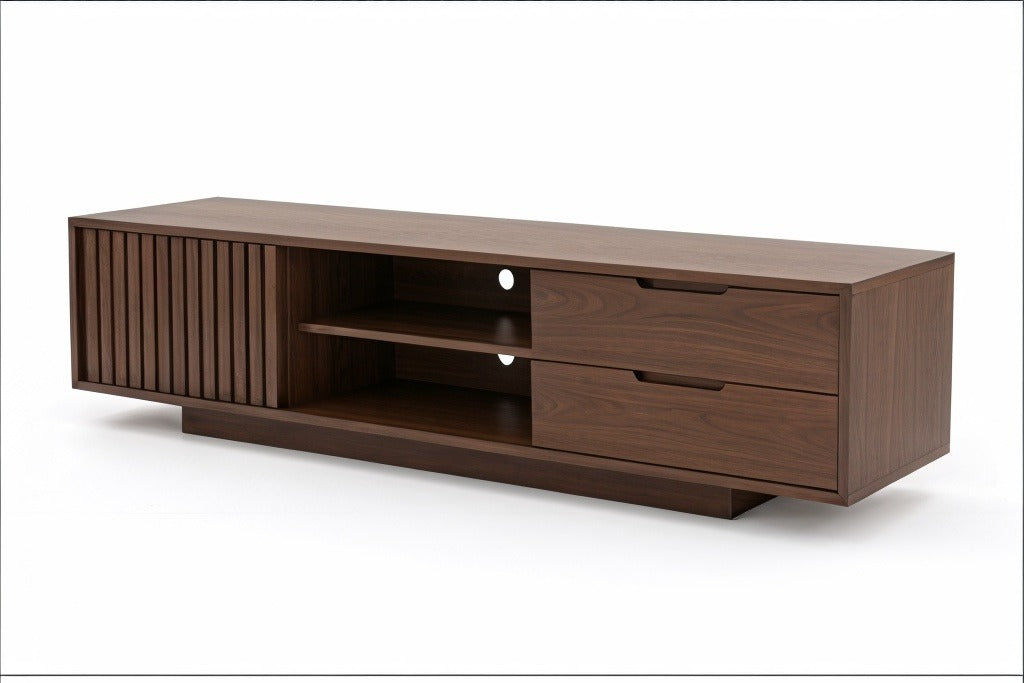 Mueble de TV Velin Nogal · Diseño Minimalista
