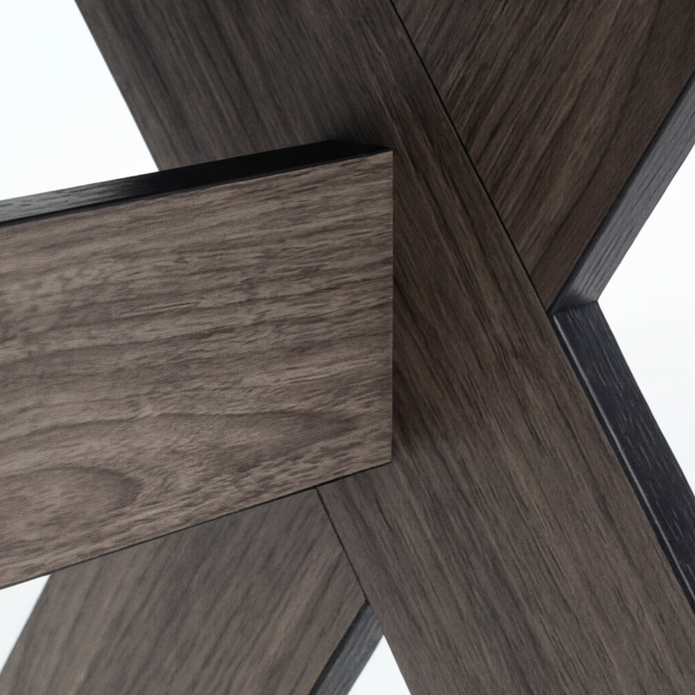 Mesa Lateral Oslow en Madera Natural · Minimalista
