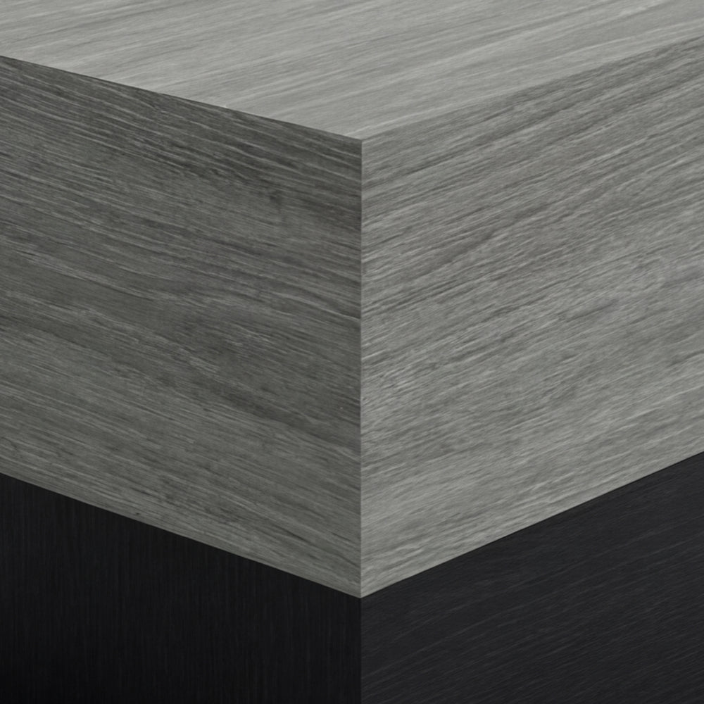 Mesa Centro Evo-Block en Madera Natural · Minimalista