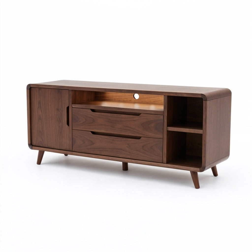 Mueble de TV Elric · Nogal Elegante