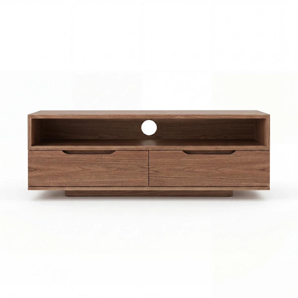 Mueble de TV Clyne | Nogal | Elegante Diseño Moderno