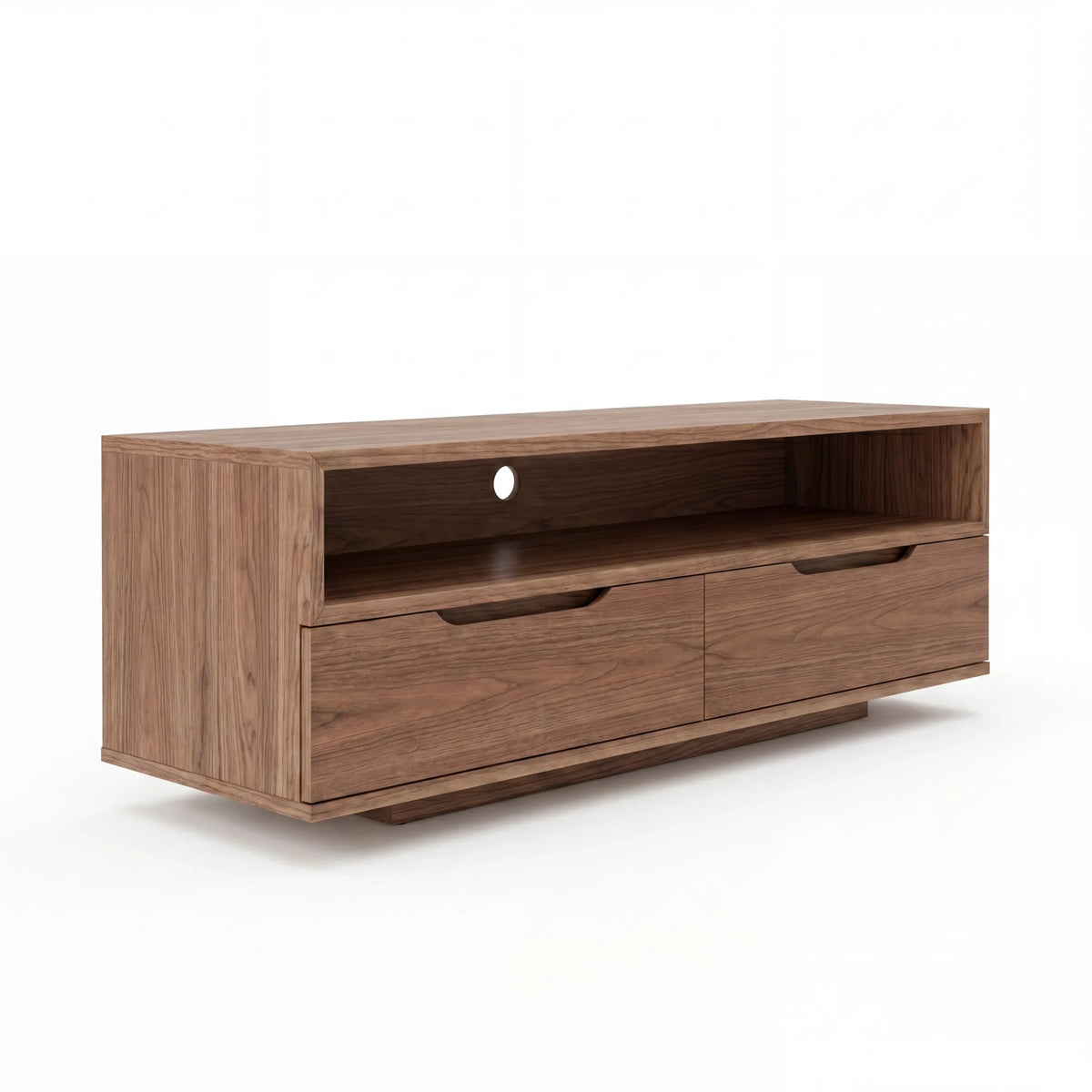Mueble de TV Clyne | Nogal | Elegante Diseño Moderno