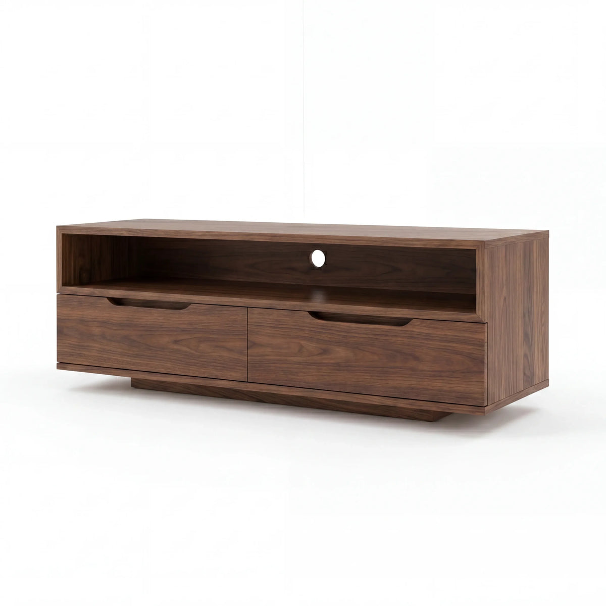 Mueble de TV Clyne | Nogal | Elegante Diseño Moderno