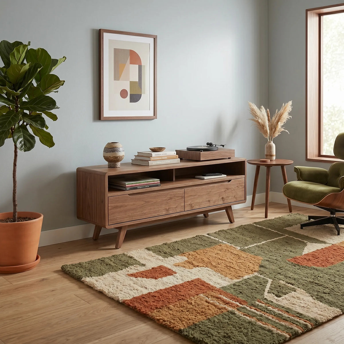 Mueble de TV Elmar Tzalam Elegante · Diseño Moderno