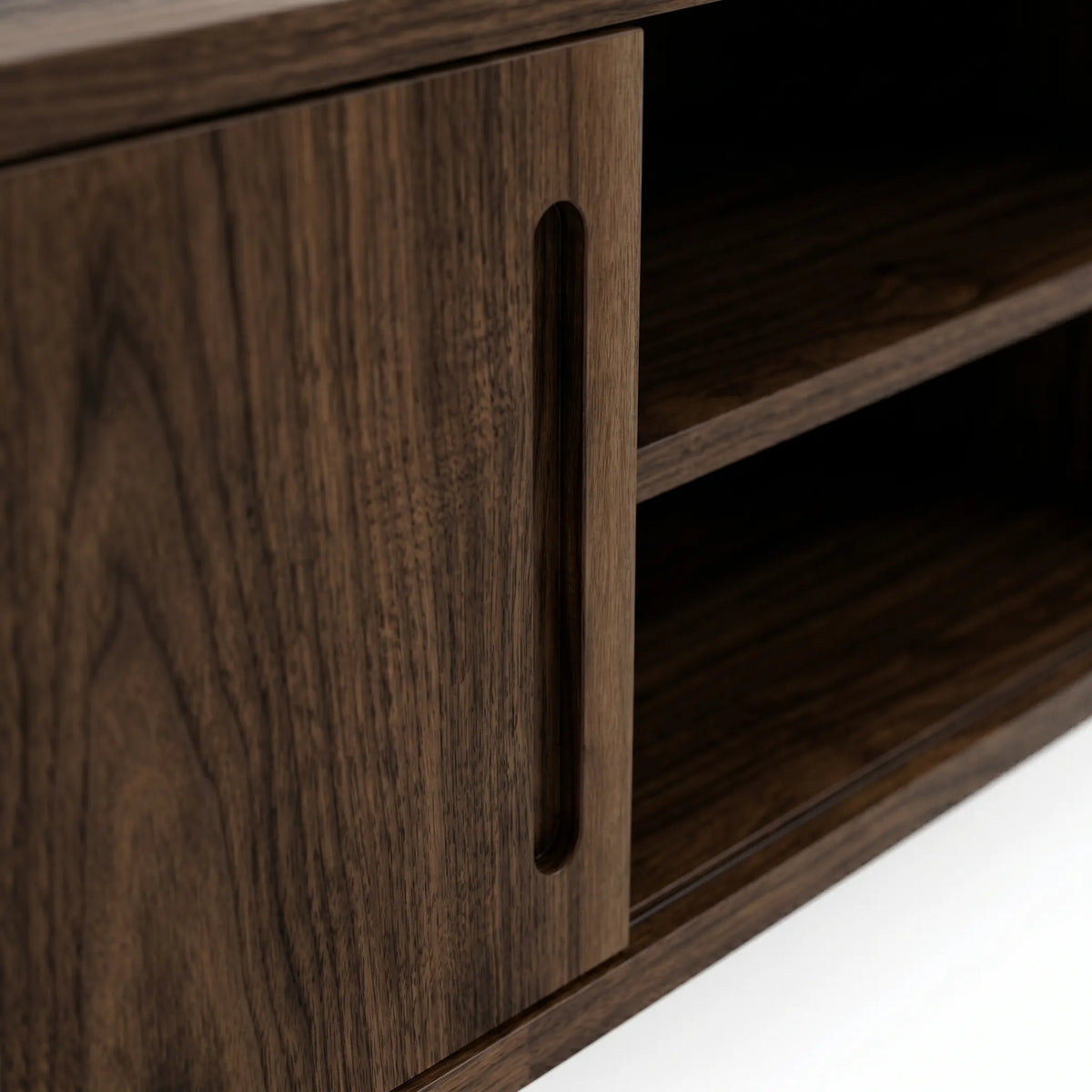 Mueble de TV Norvé | Nogal Elegante y Funcional