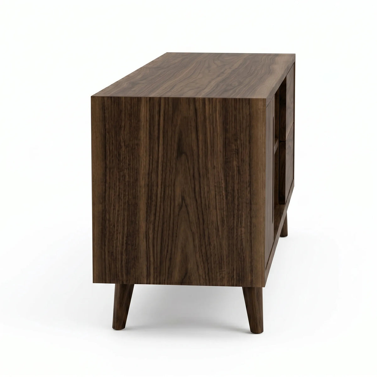 Mueble de TV Norvé | Nogal Elegante y Funcional