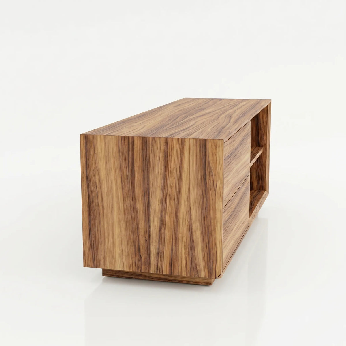 Mueble de TV Volden Nogal · Duradero y Elegante