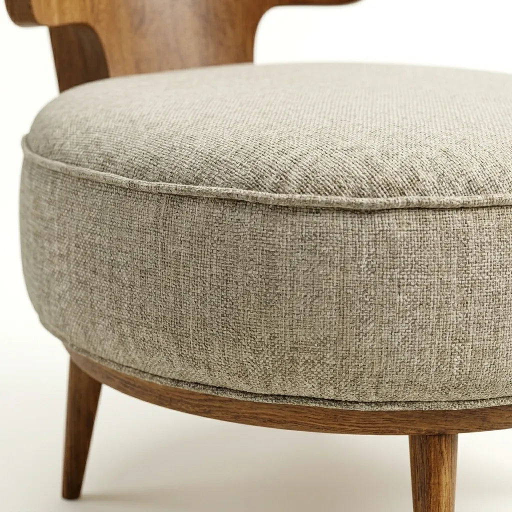 Sillón Vittorio · Rosa Morada · Lujo Exclusivo