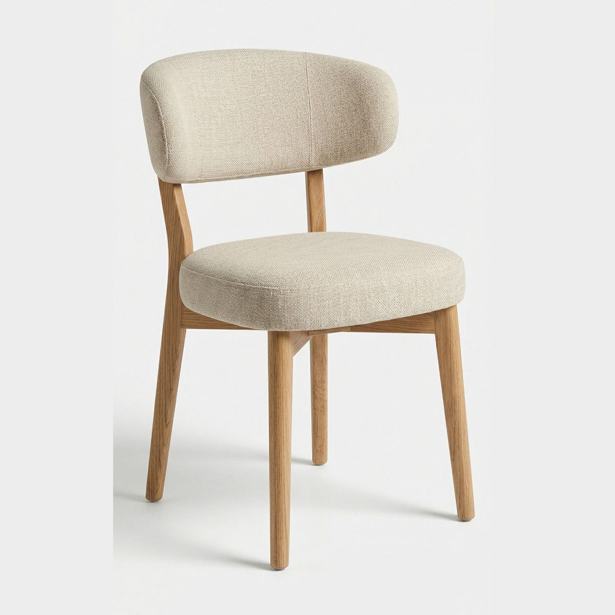 Silla Elara en Madera Sólida · Escultural