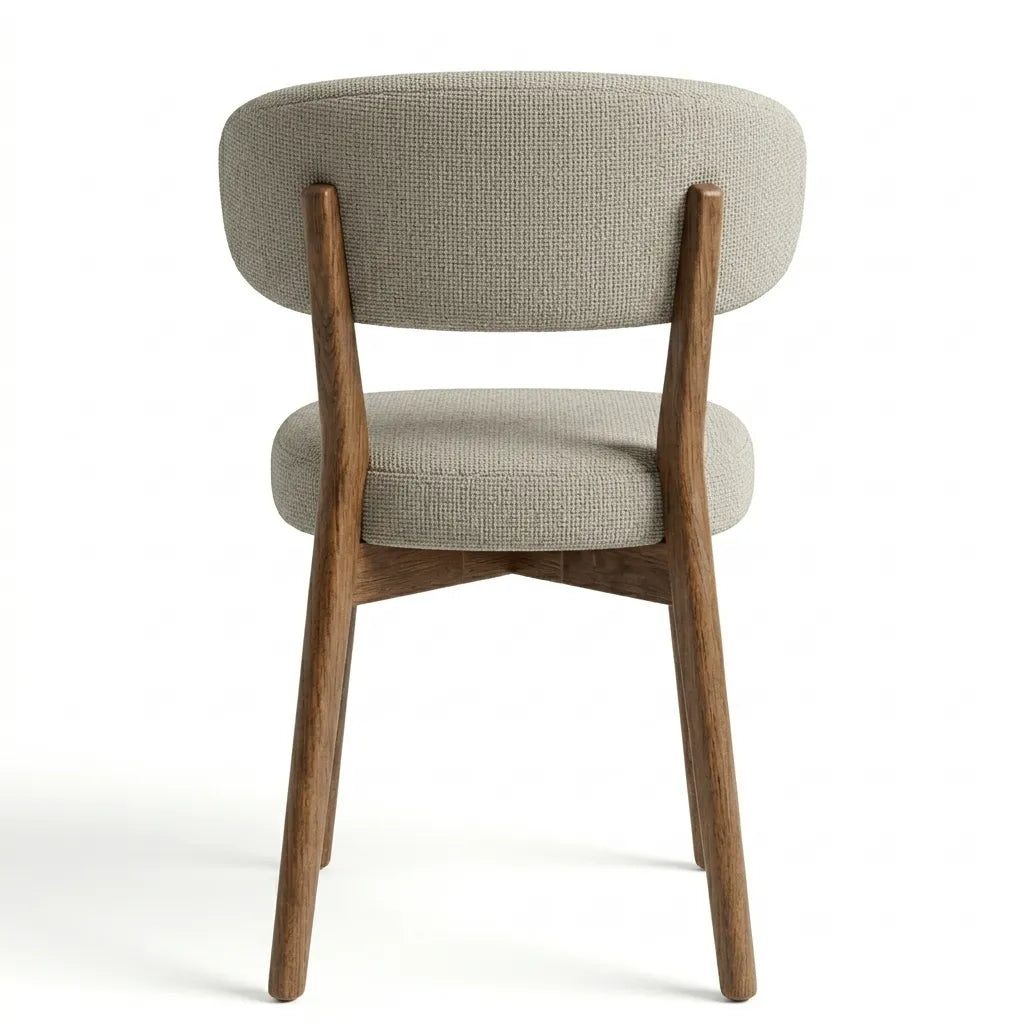 Silla Elara en Madera Sólida · Escultural