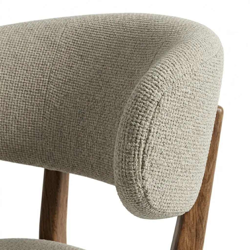 Silla Elara en Madera Sólida · Escultural