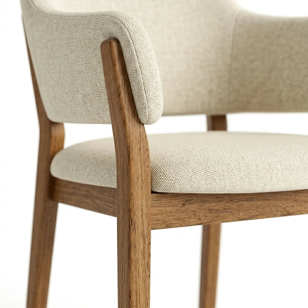 Silla Farel en Rosa Morada Sólida · Escultural