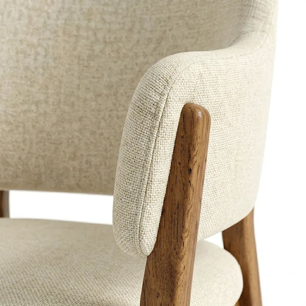 Silla Farel en Rosa Morada Sólida · Escultural