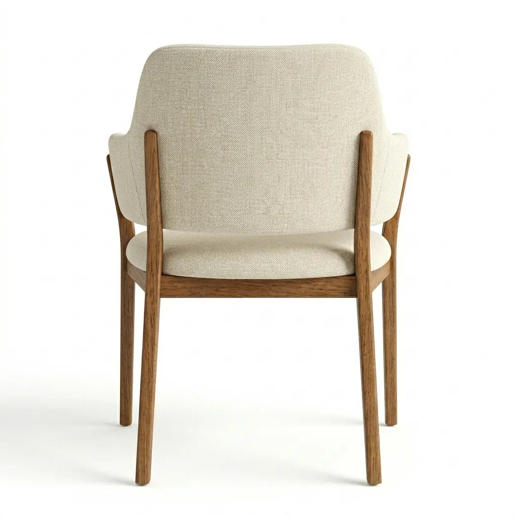 Silla Farel en Rosa Morada Sólida · Escultural
