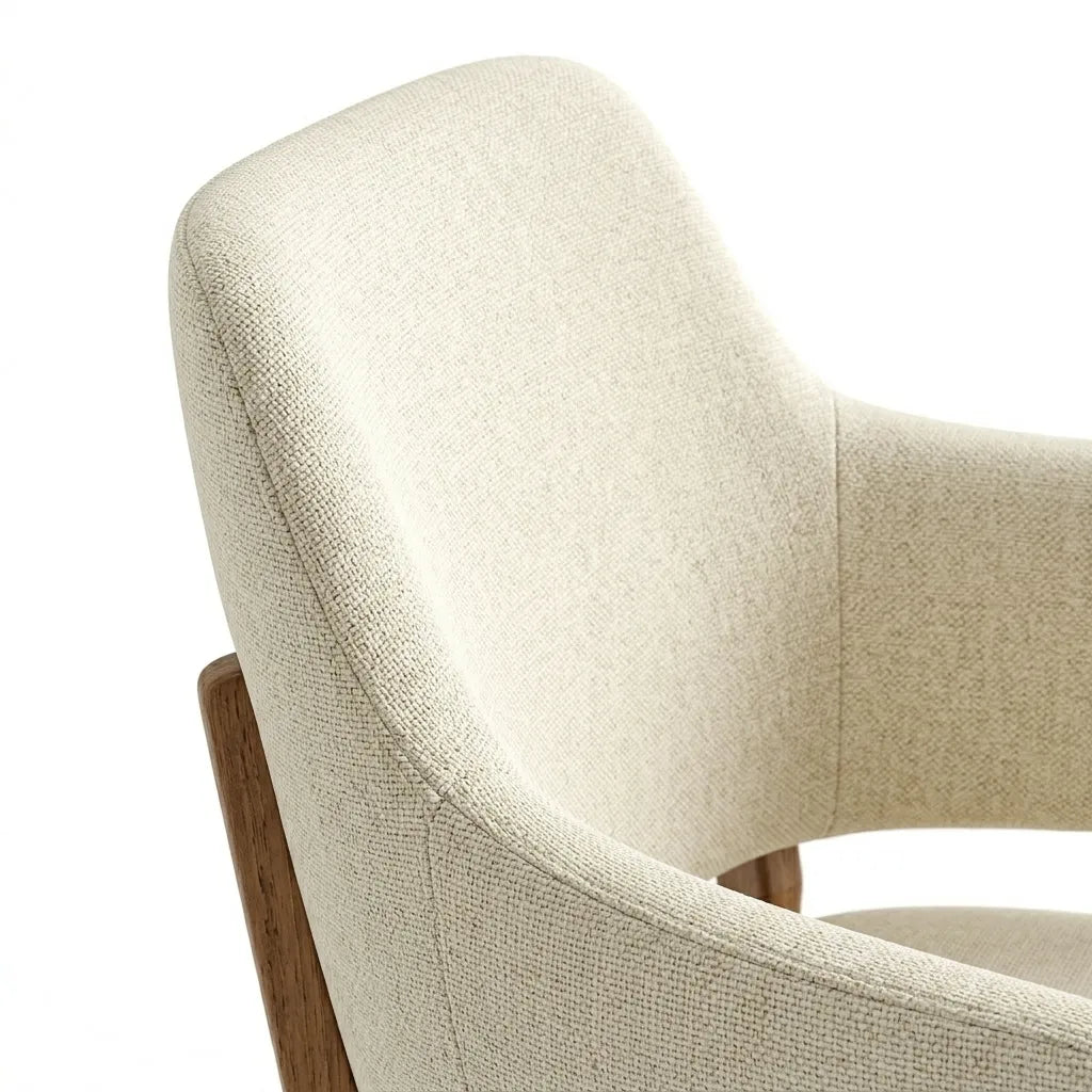 Silla Farel en Rosa Morada Sólida · Escultural