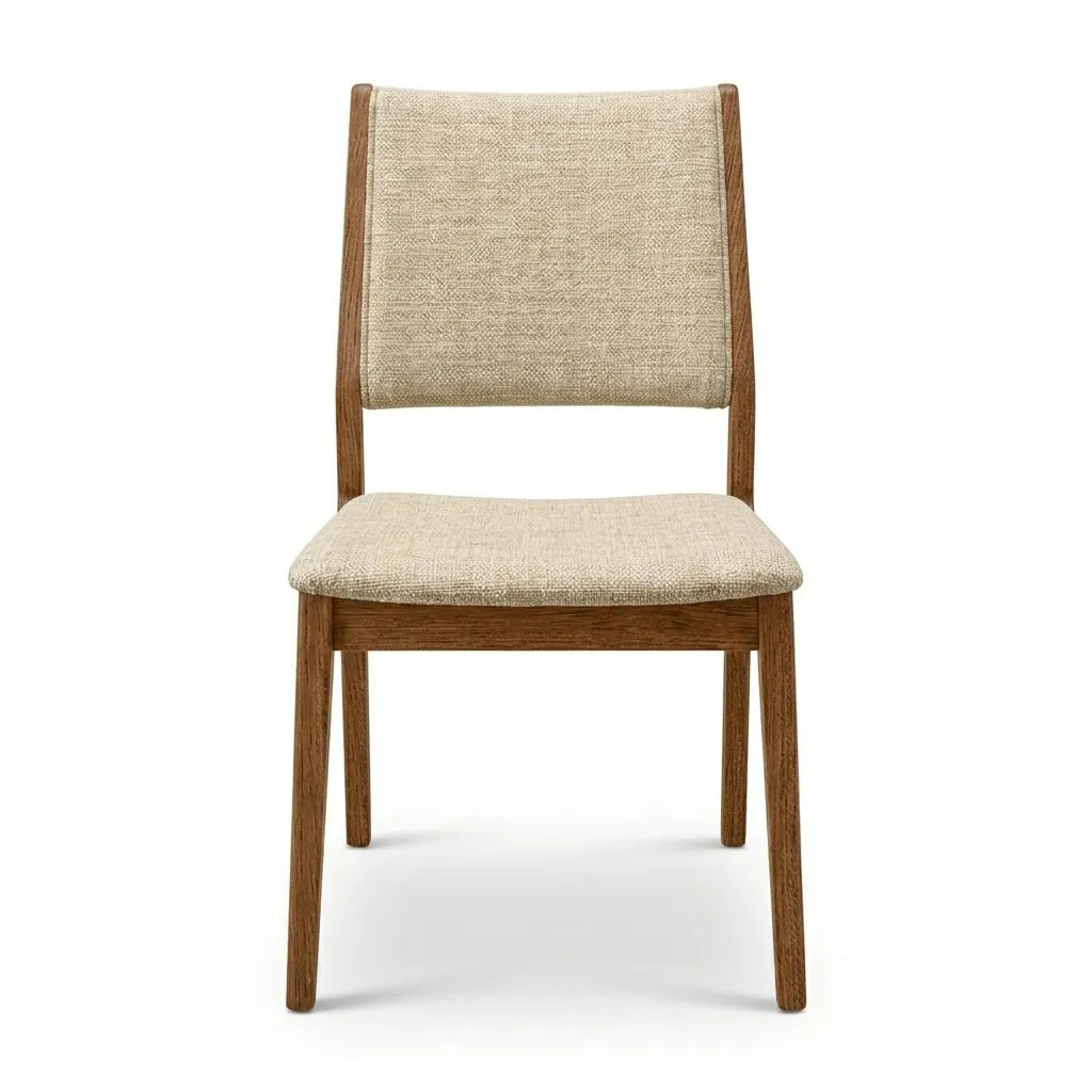Silla Fingere | Rosa Morada Moderna con Parota Elegante