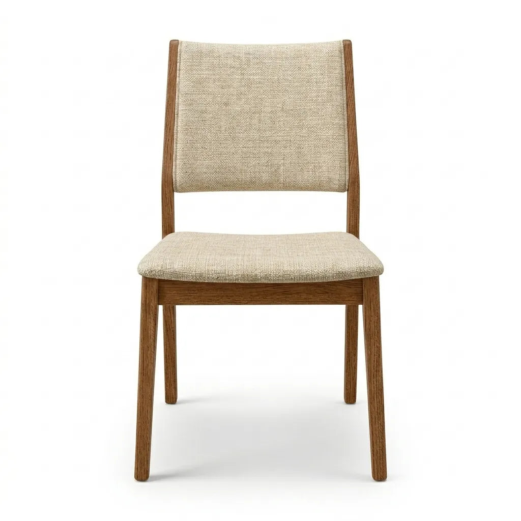 Silla Fingere | Rosa Morada Moderna con Parota Elegante