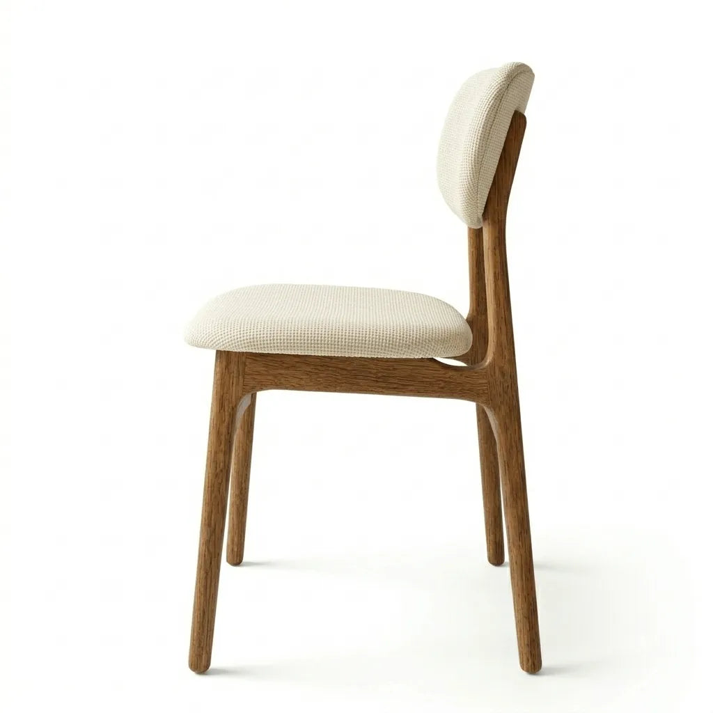 Silla Fio en Rosa Morada Sólida · Escultural