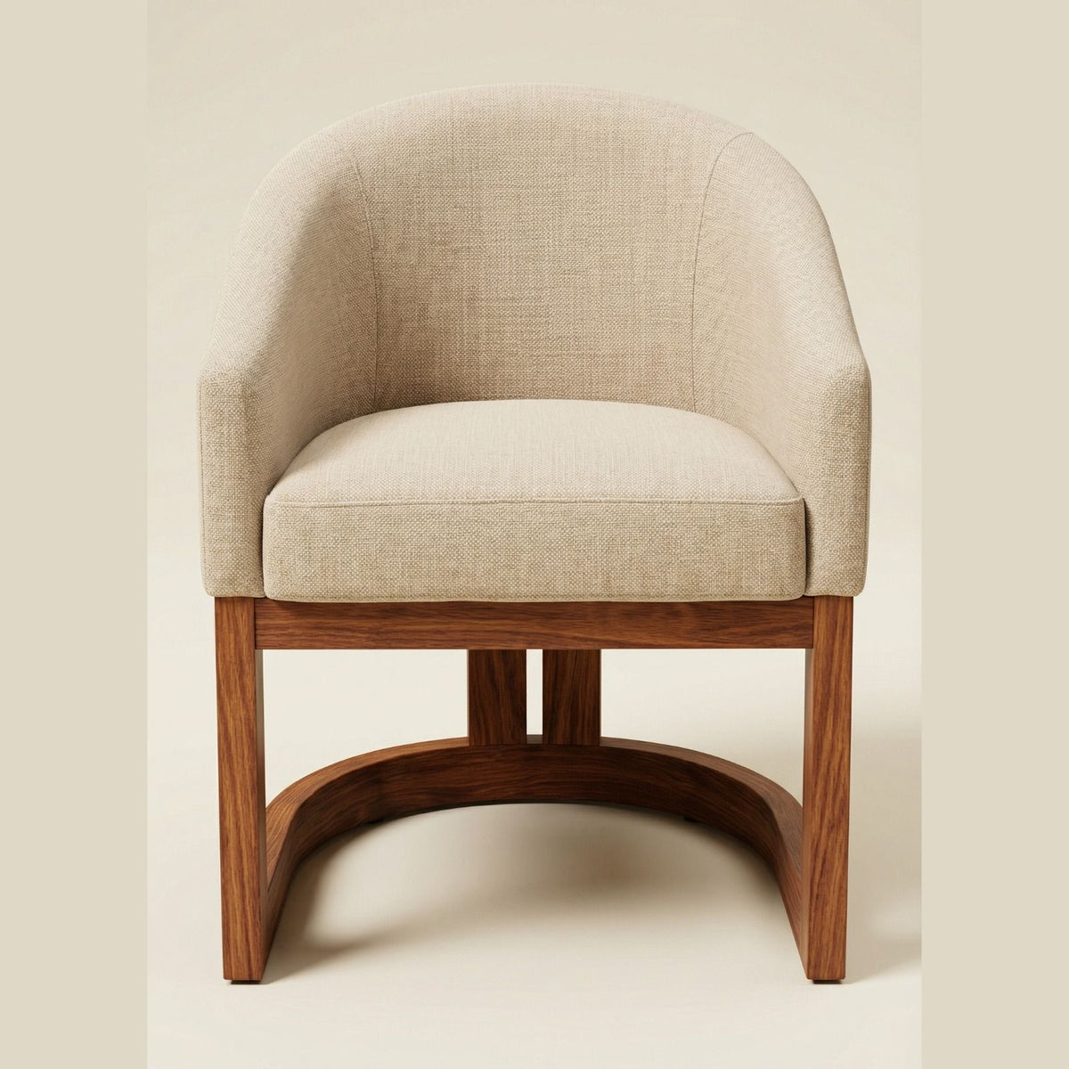 Silla Horen en Madera Sólida · Escultural y Orgánica