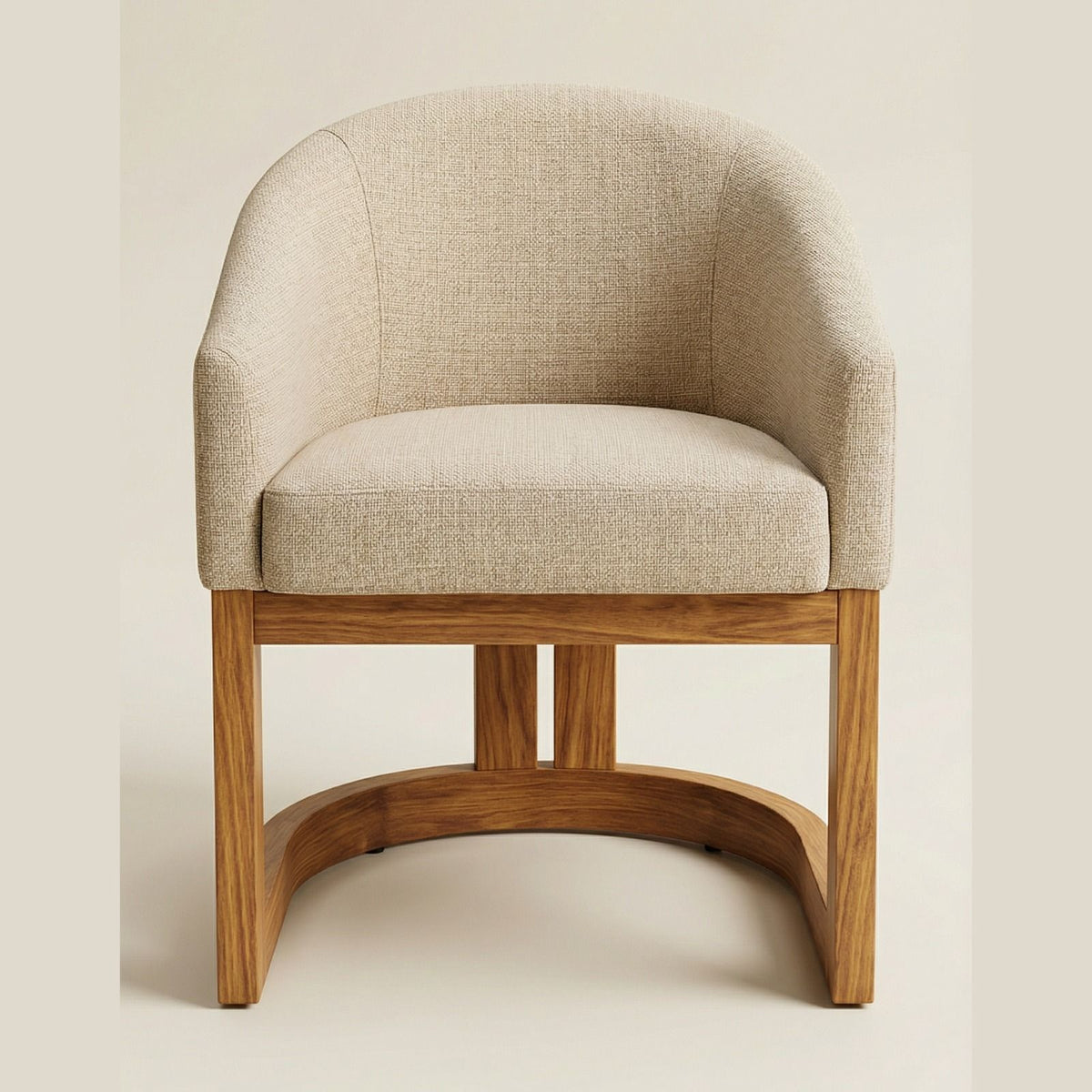 Silla Horen en Madera Sólida · Escultural y Orgánica