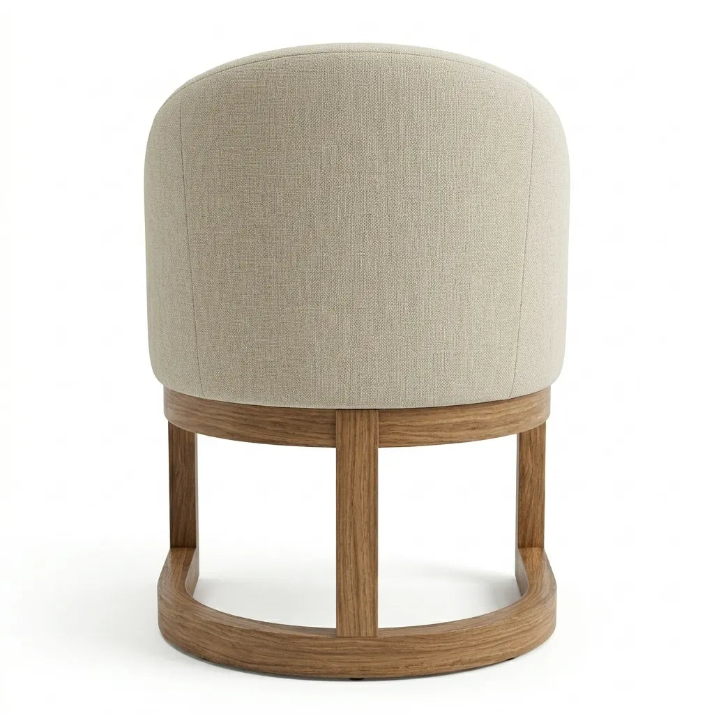 Silla Horen en Madera Sólida · Escultural y Orgánica