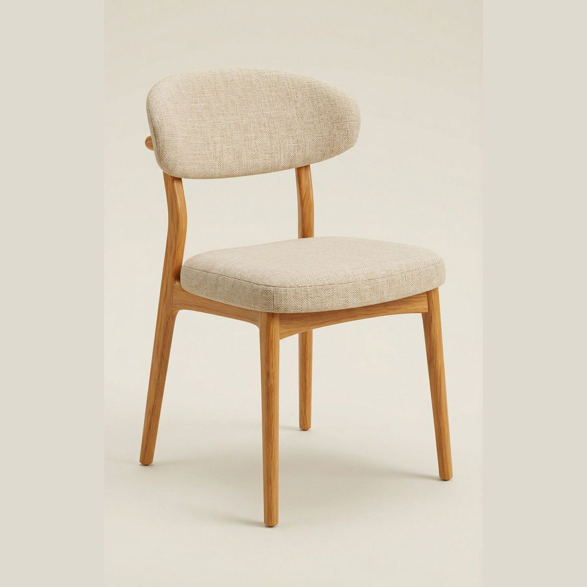 Silla Levato en Madera Sólida · Escultural