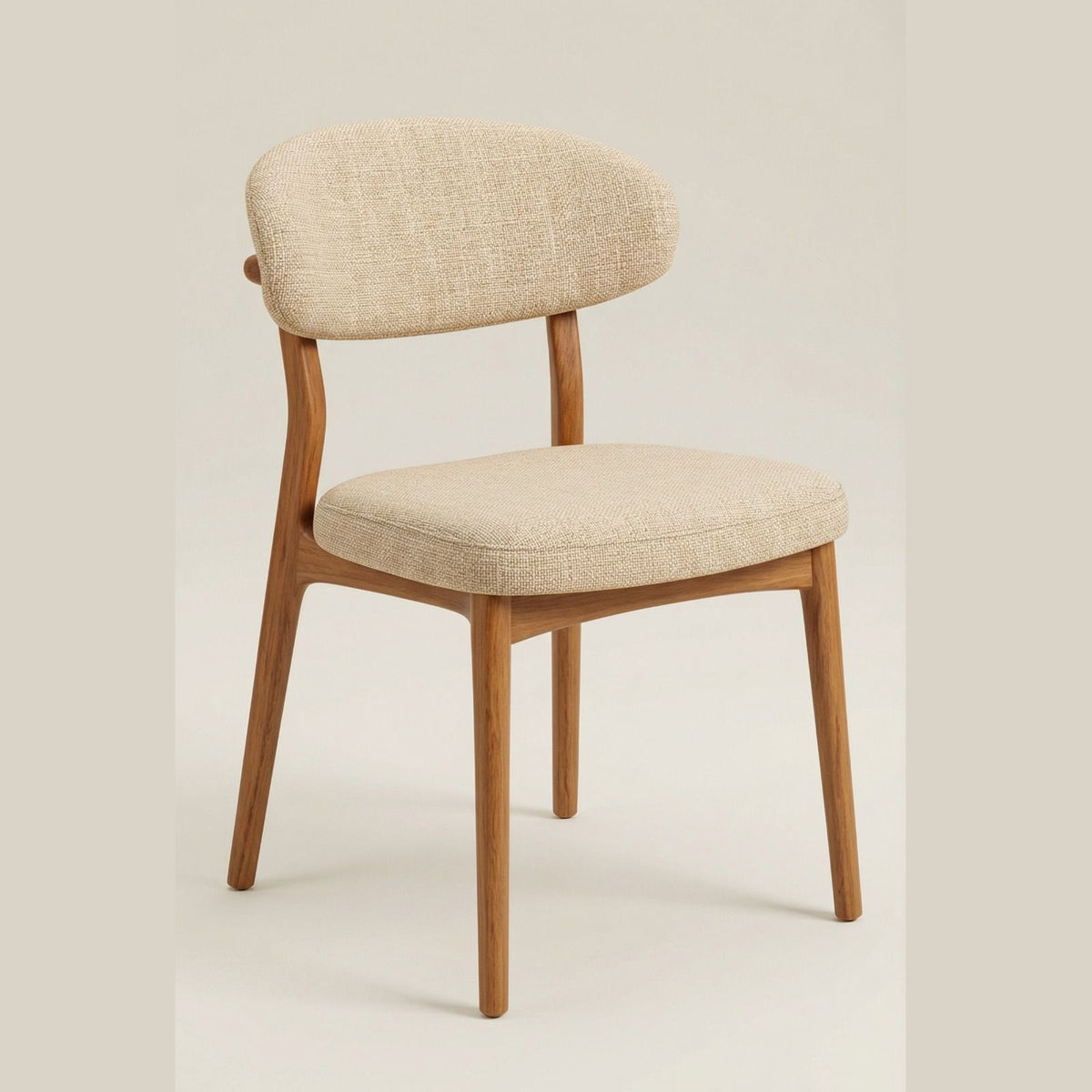 Silla Levato en Madera Sólida · Escultural
