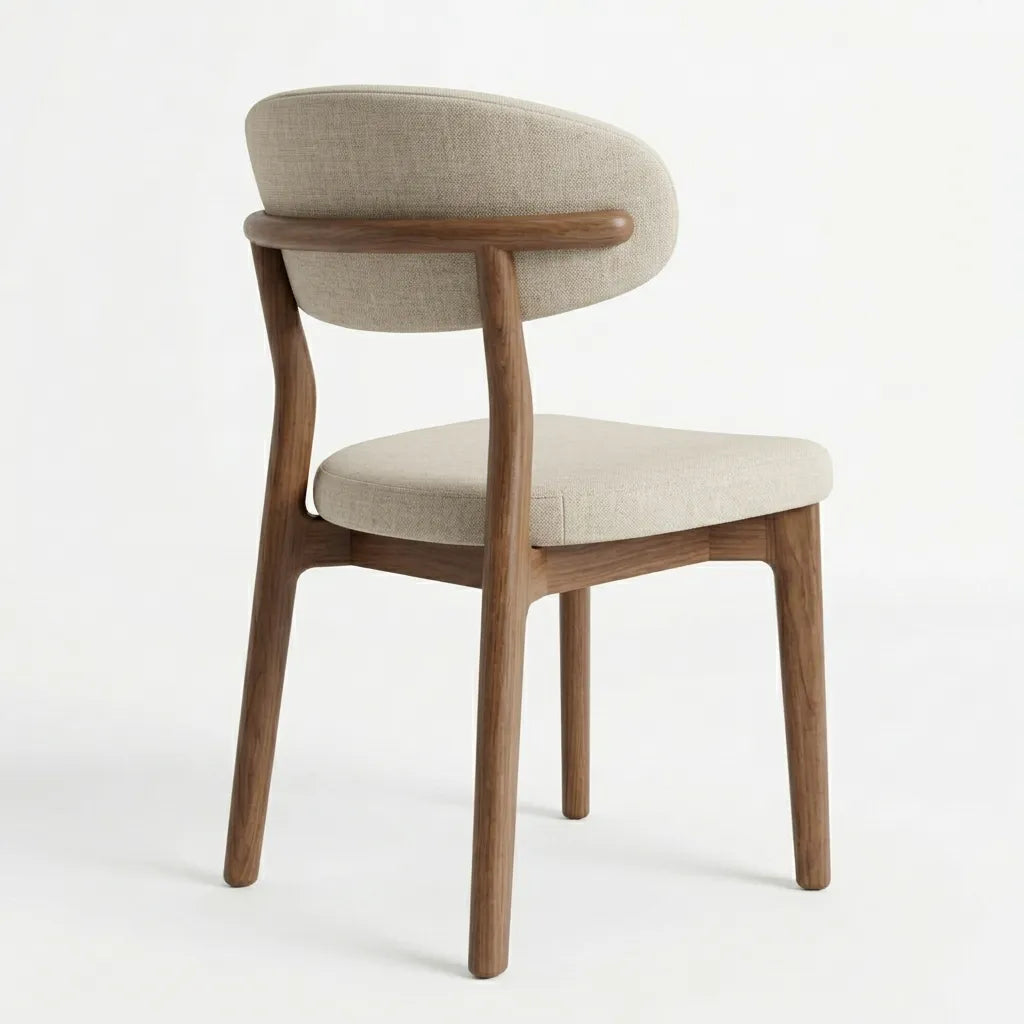 Silla Levato en Madera Sólida · Escultural