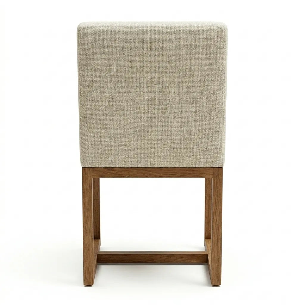 Silla Magnar en Rosa Morada Sólida · Silueta Arquitectónica