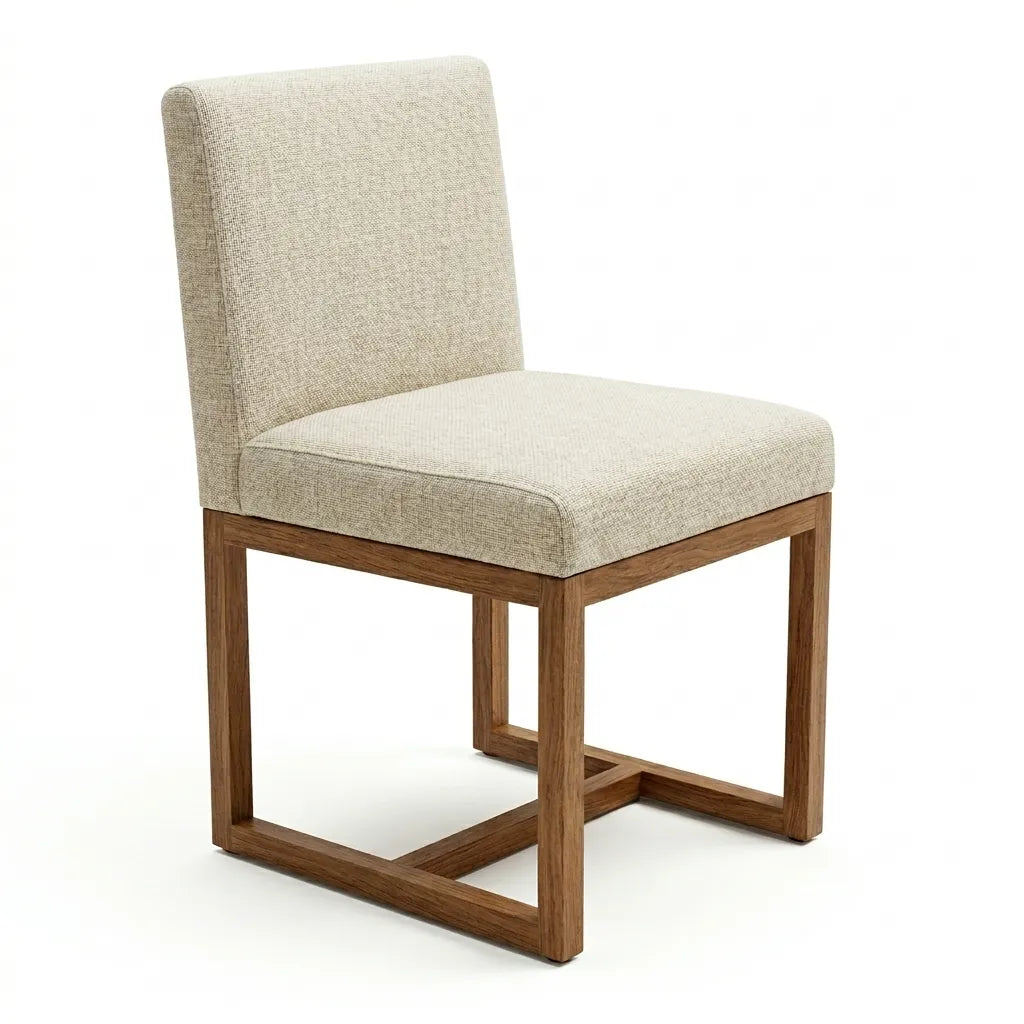 Silla Magnar en Rosa Morada Sólida · Silueta Arquitectónica