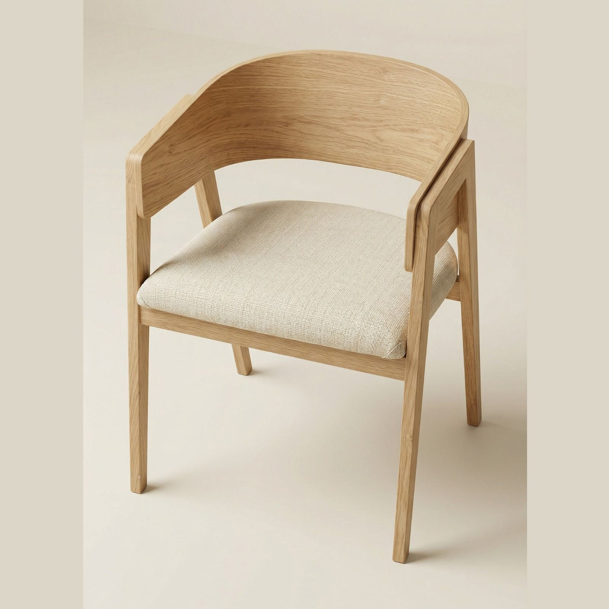 Silla Moderna Enzzi · Nogal Elegante | Lujo Orgánico