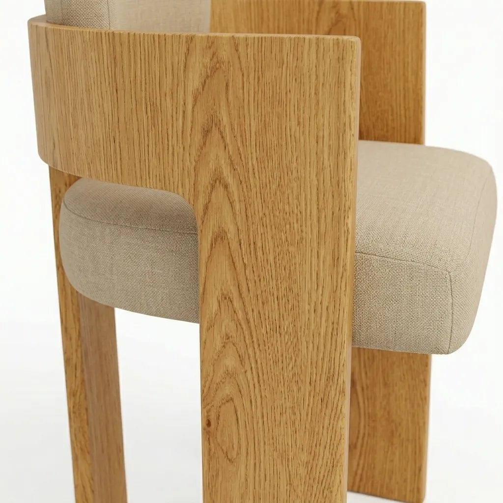Silla de Comedor Moscow | Rosa Morada Diseño Escultórico