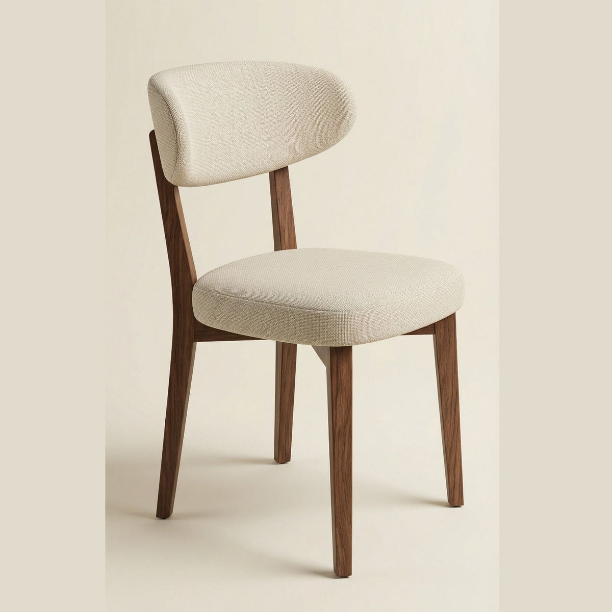 Silla Orthel en Rosa Morada Sólida · Diseño Orgánico y Sereno