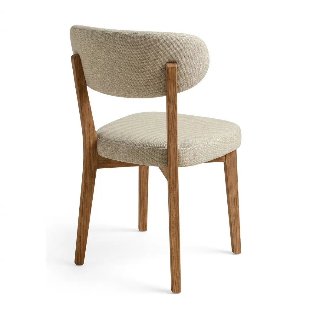 Silla Orthel en Rosa Morada Sólida · Diseño Orgánico y Sereno