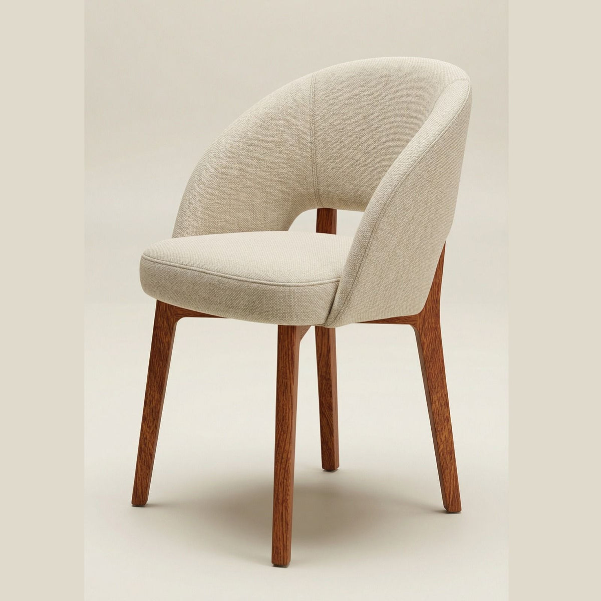 Silla Vanguard en Rosa Morada Sólida · Escultural