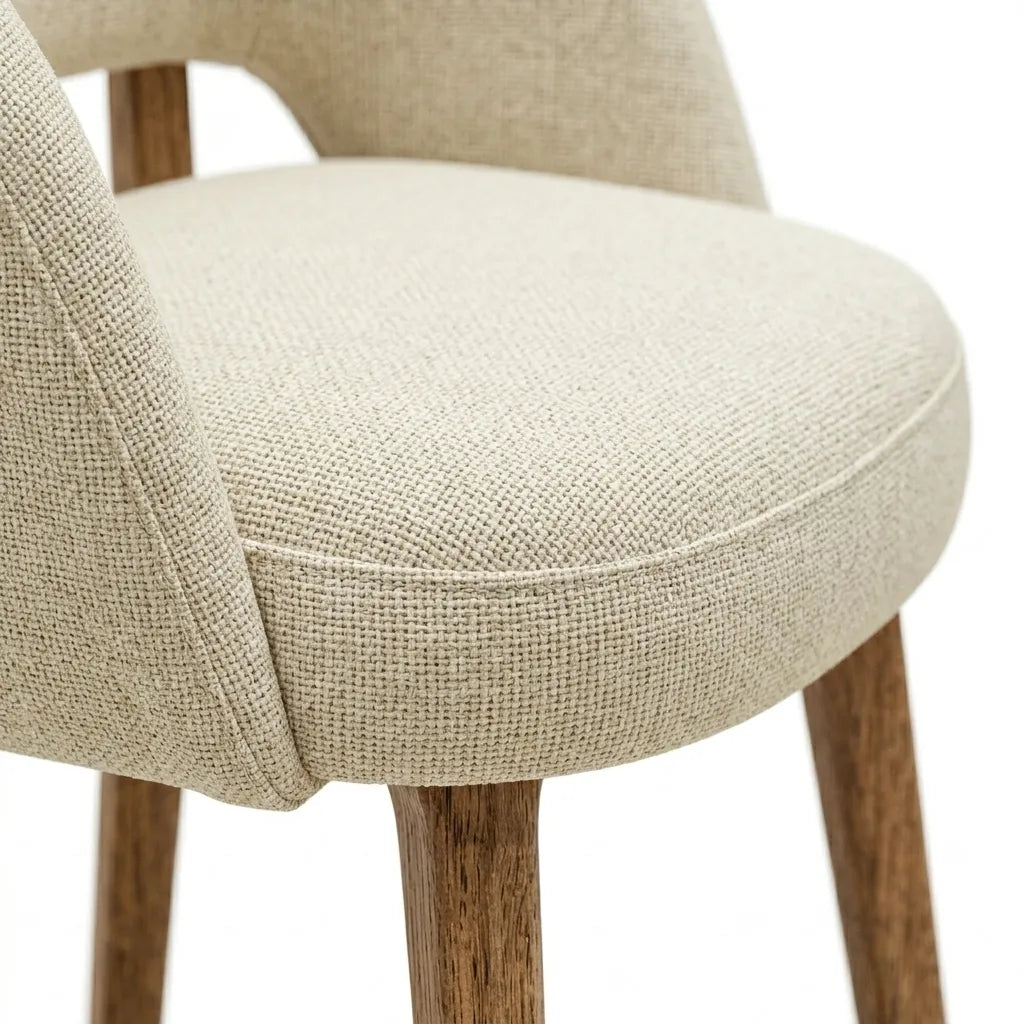Silla Vanguard en Rosa Morada Sólida · Escultural