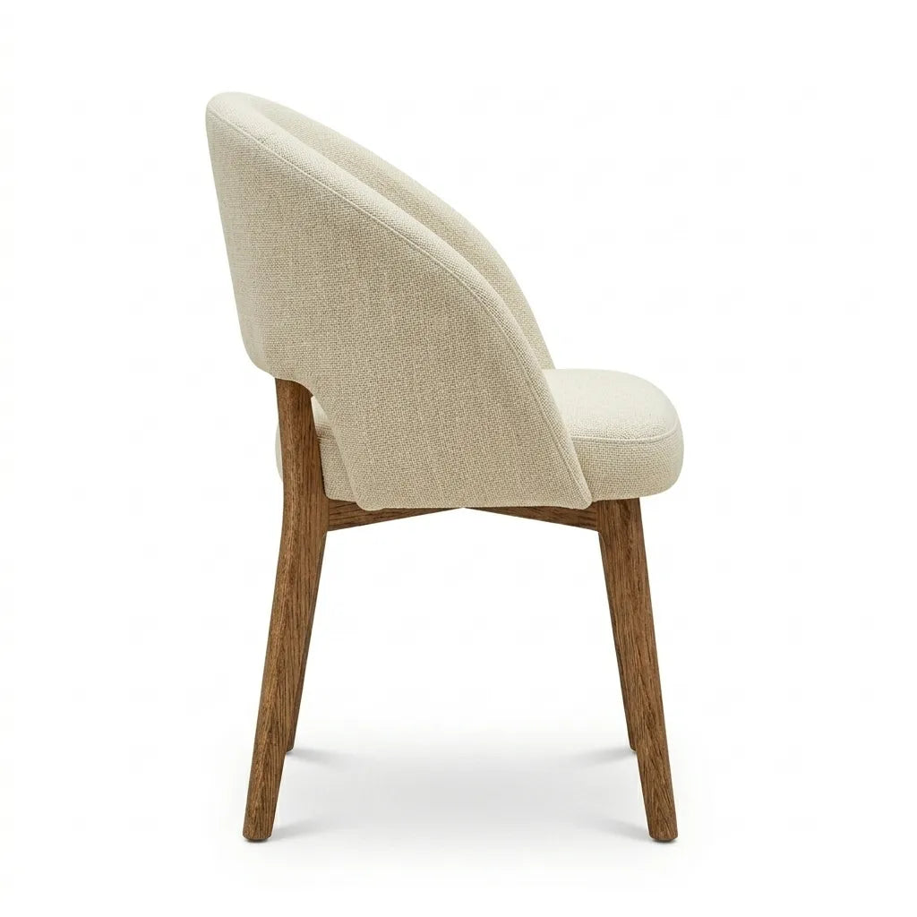 Silla Vanguard en Rosa Morada Sólida · Escultural
